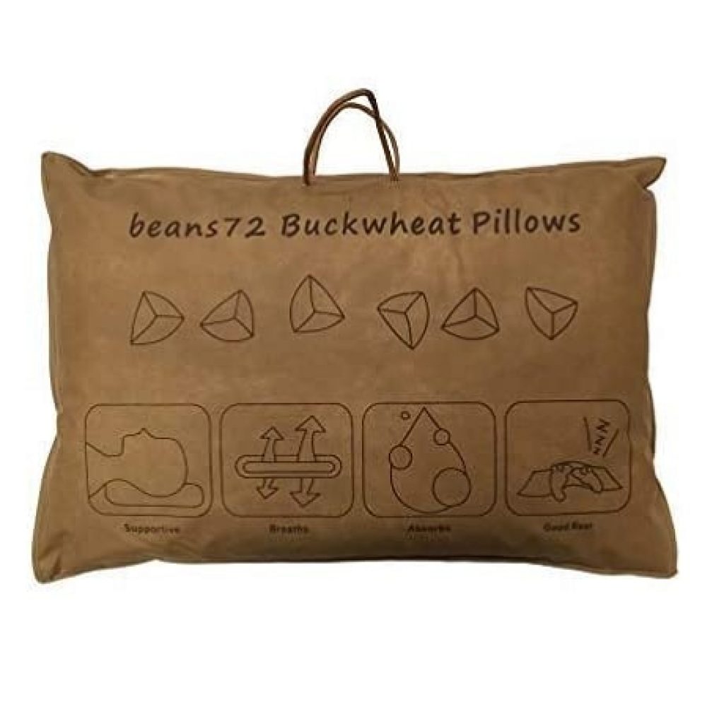 Beans72 Organic Buckwheat Pillow