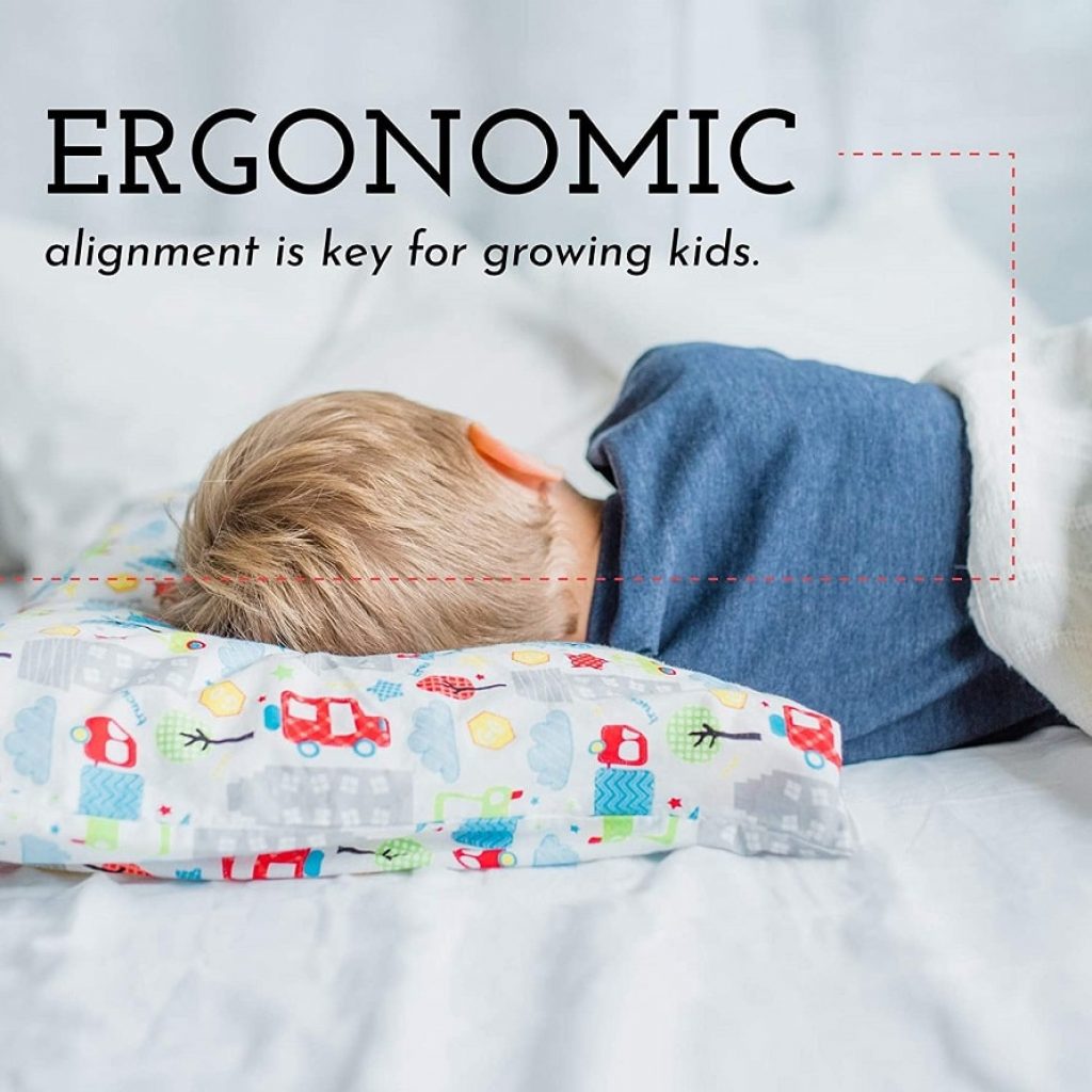 Easy-care Hypoallergenic Toddler Pillow: