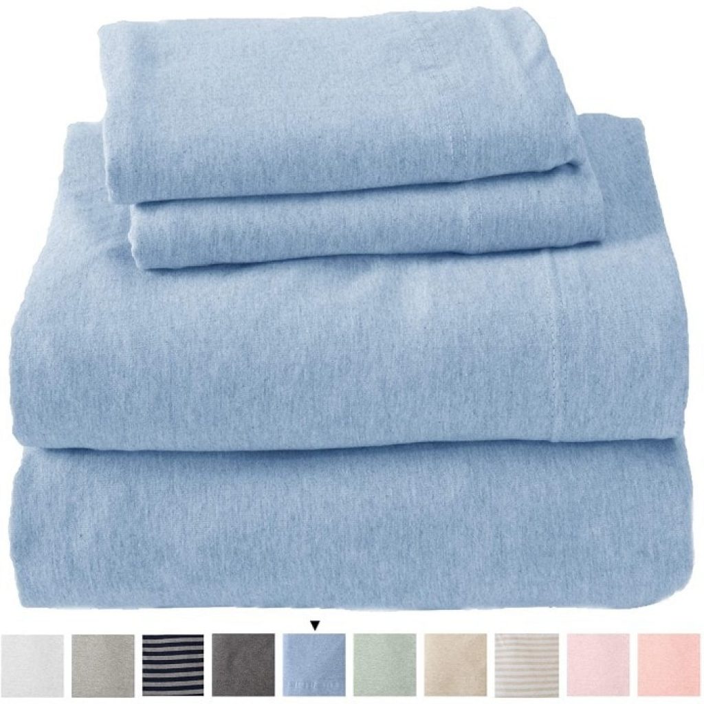 Great Bay Home Jersey Knit Sheets colors