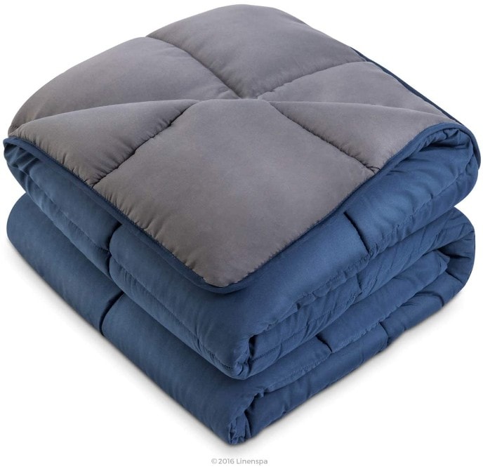 Linenspa All-Season Reversible Down Alternative Quilted Comforter