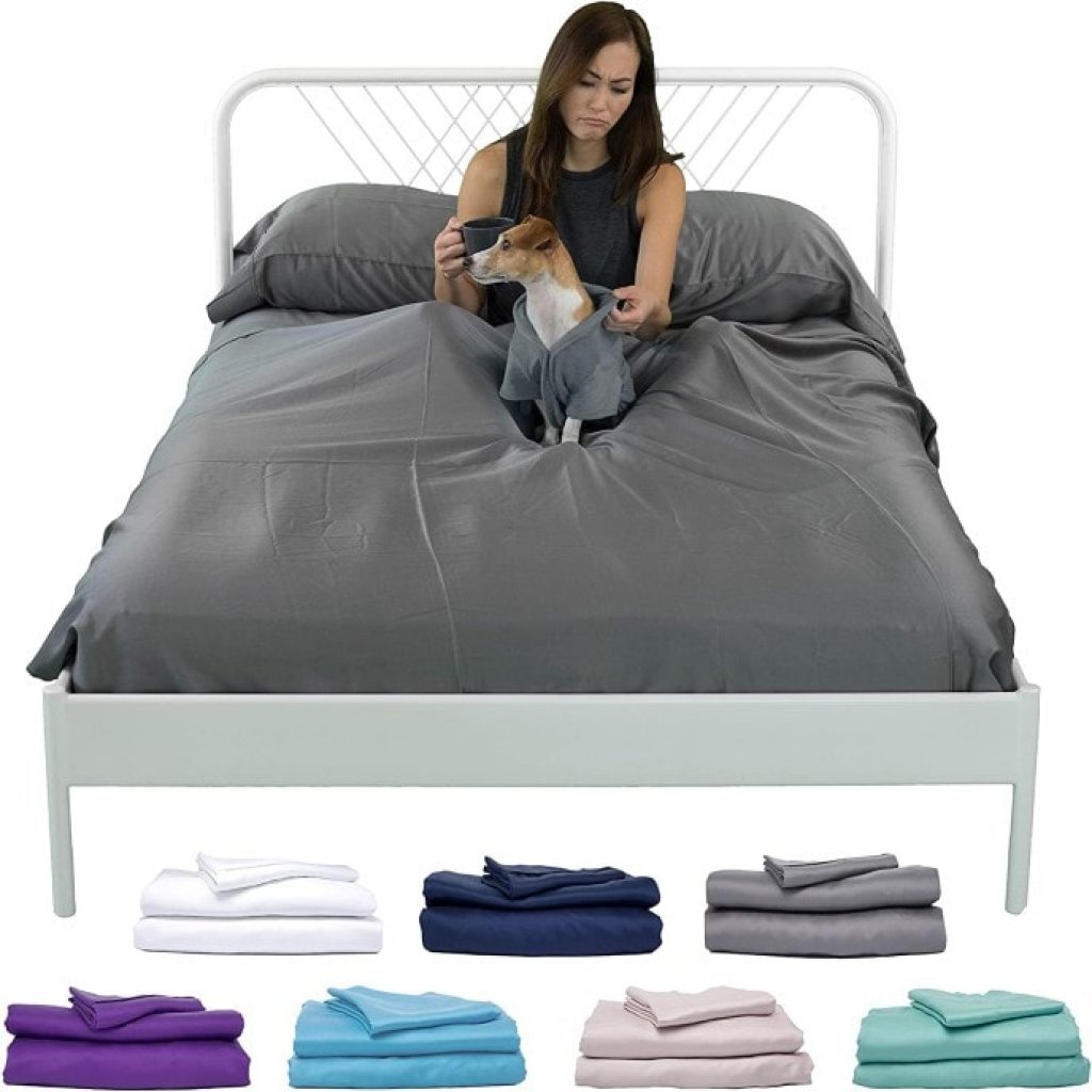 Sheets & Giggles 100% Eucalyptus Lyocell Sheet Set colors