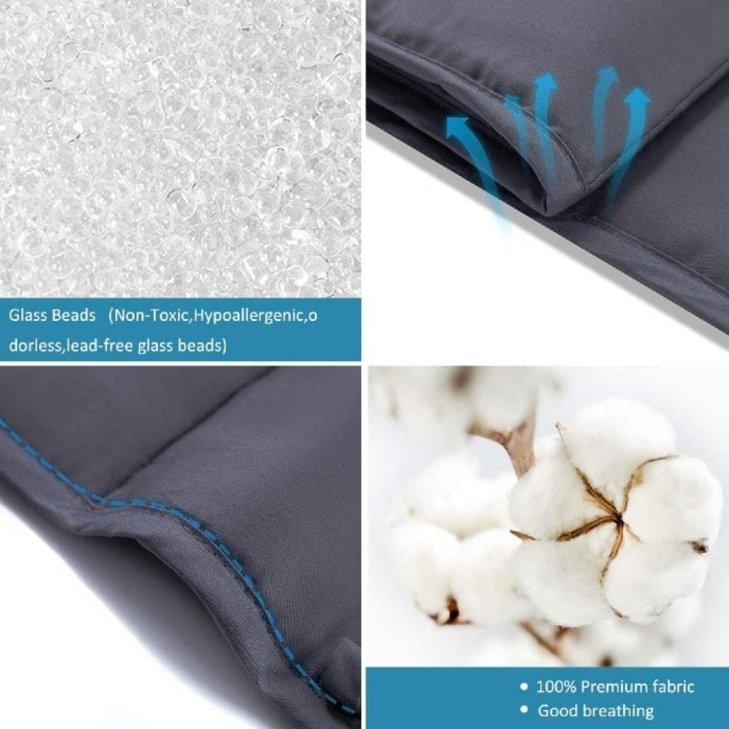 Syrinx Cooling Weighted Blanket structure