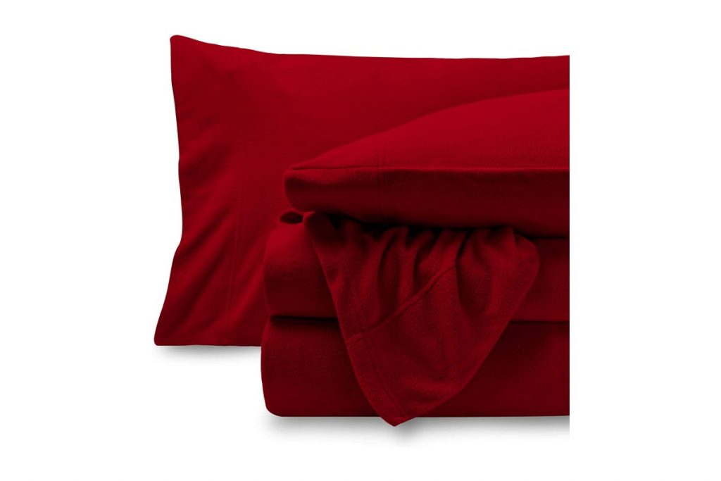 Bare Home Super Soft Fleece Sheet Set close view