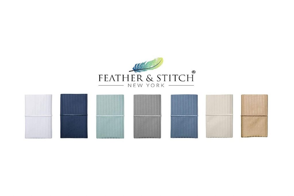 FEATHER & STITCH NEW YORK Best Hotel Luxury Bedding 3-Piece Duvet Cover Set сolors