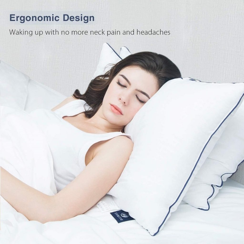 Hypoallergenic Pillow for Side and Back Sleeper