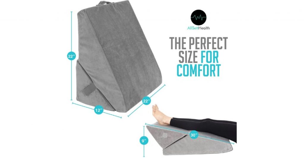 Bed Wedge Pillow sizes