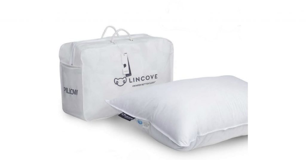 Lincove White Down Luxury Sleeping Pillow
