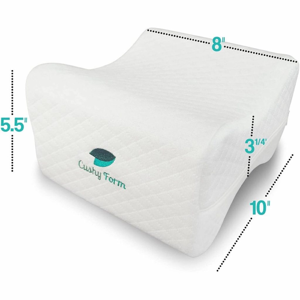 Cushy-Form-Knee-Pillow-for-Side-Sleepers