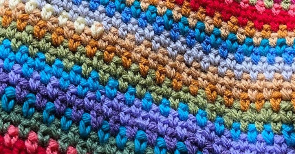 crochet blanket colors