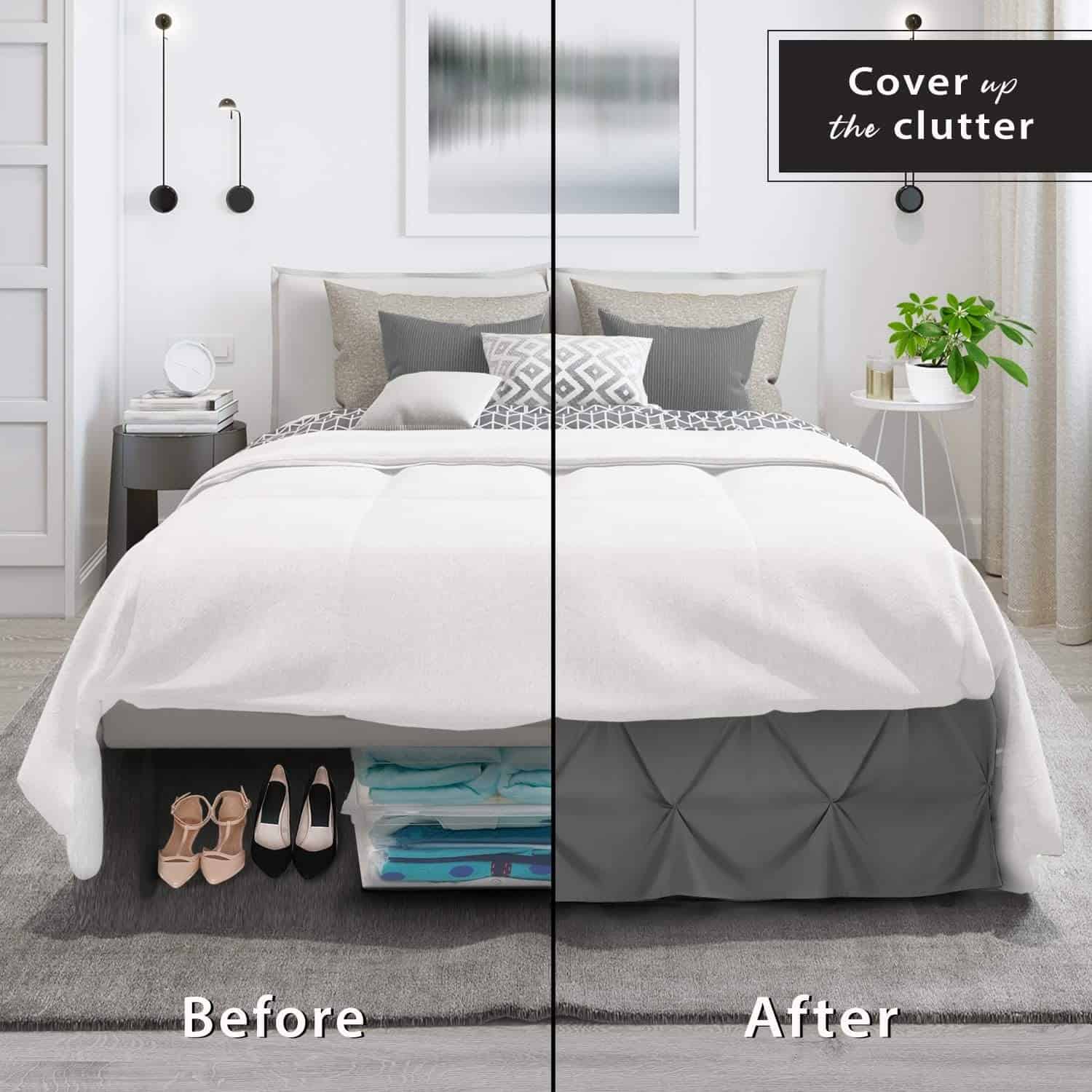 Benefits Of Putting On A Bed Skirt Without Removing The Mattress