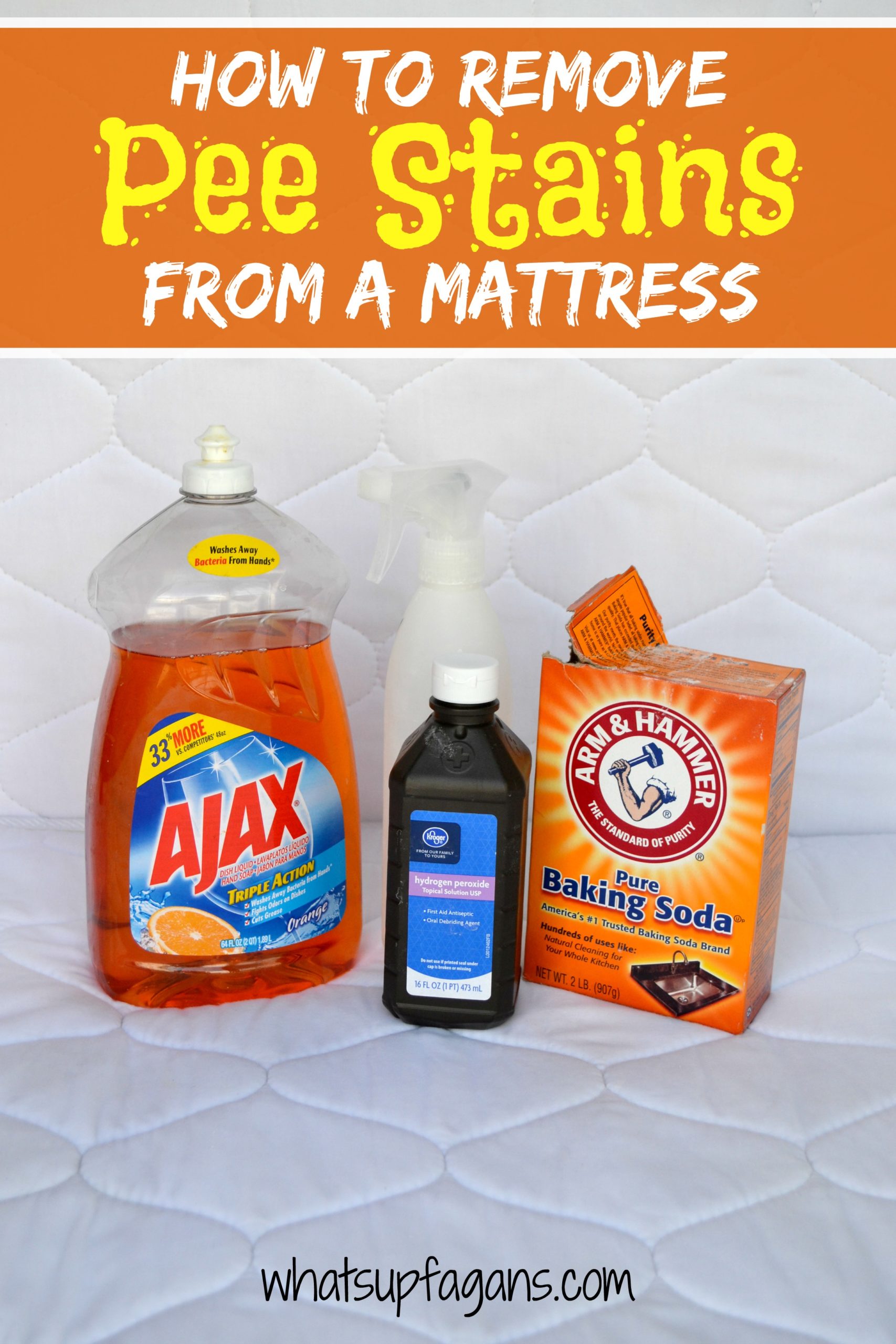 Removing Yellow Urine Stains From A Mattress