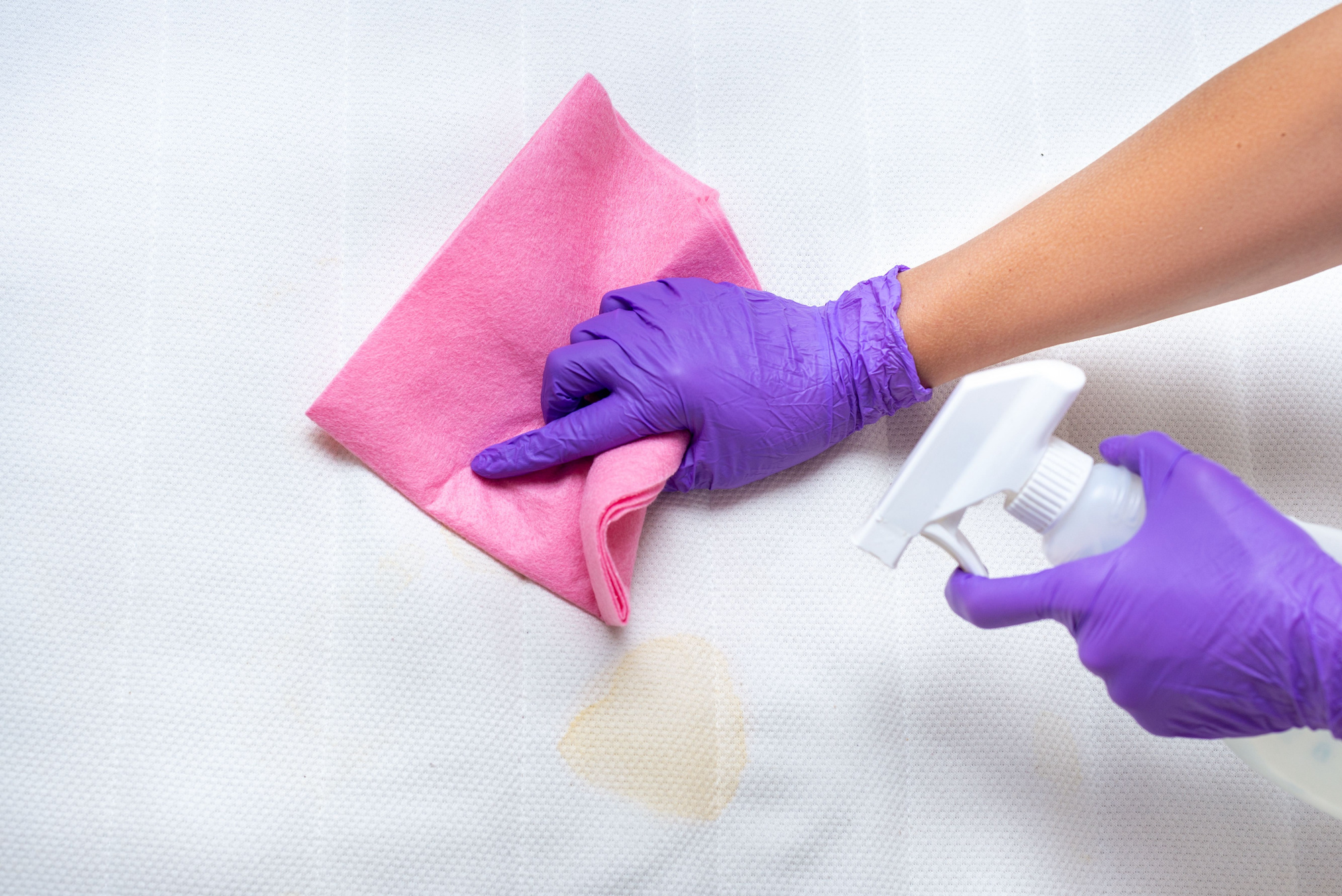 Steps For Removing Urine Stains From A Purple Mattress