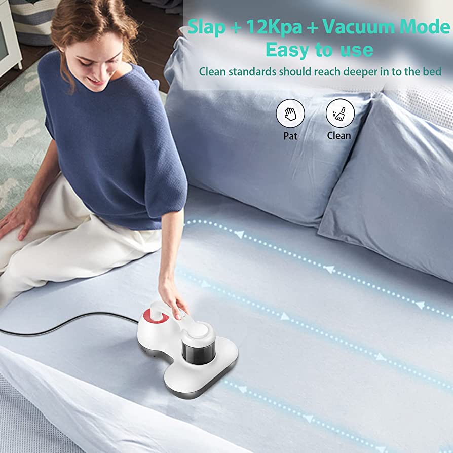 Vacuum The Mattress With A Handheld Vacuum